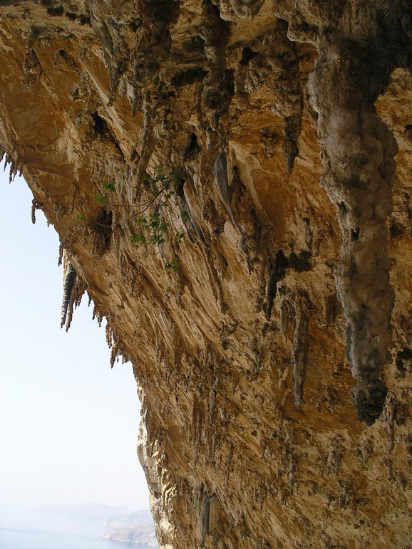 Strop v jeskyni Grande Grotta.JPG